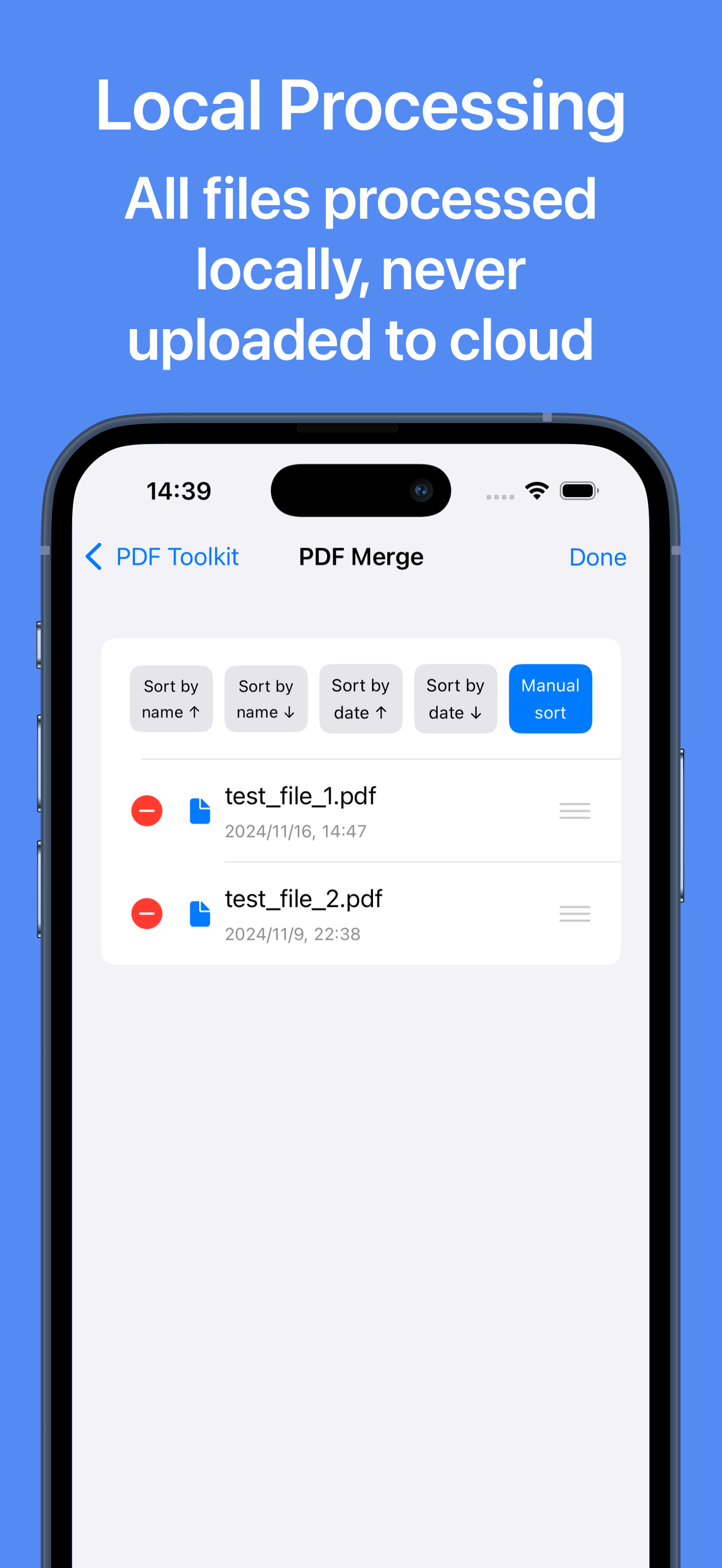 PDF Tools: Merge Split Edit screenshot 3