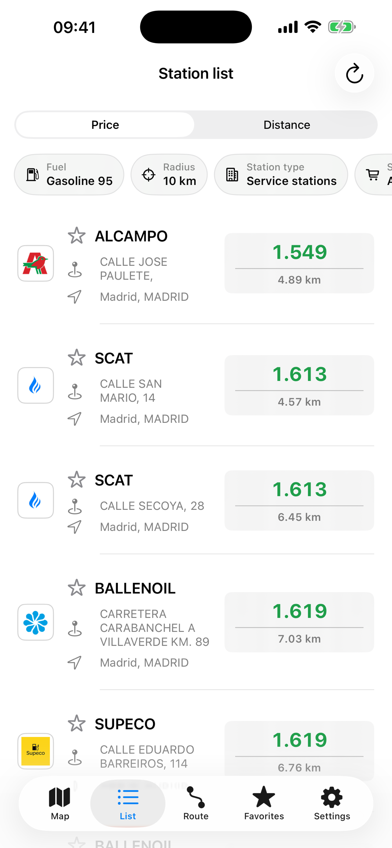 Best Fuel Price screenshot 2