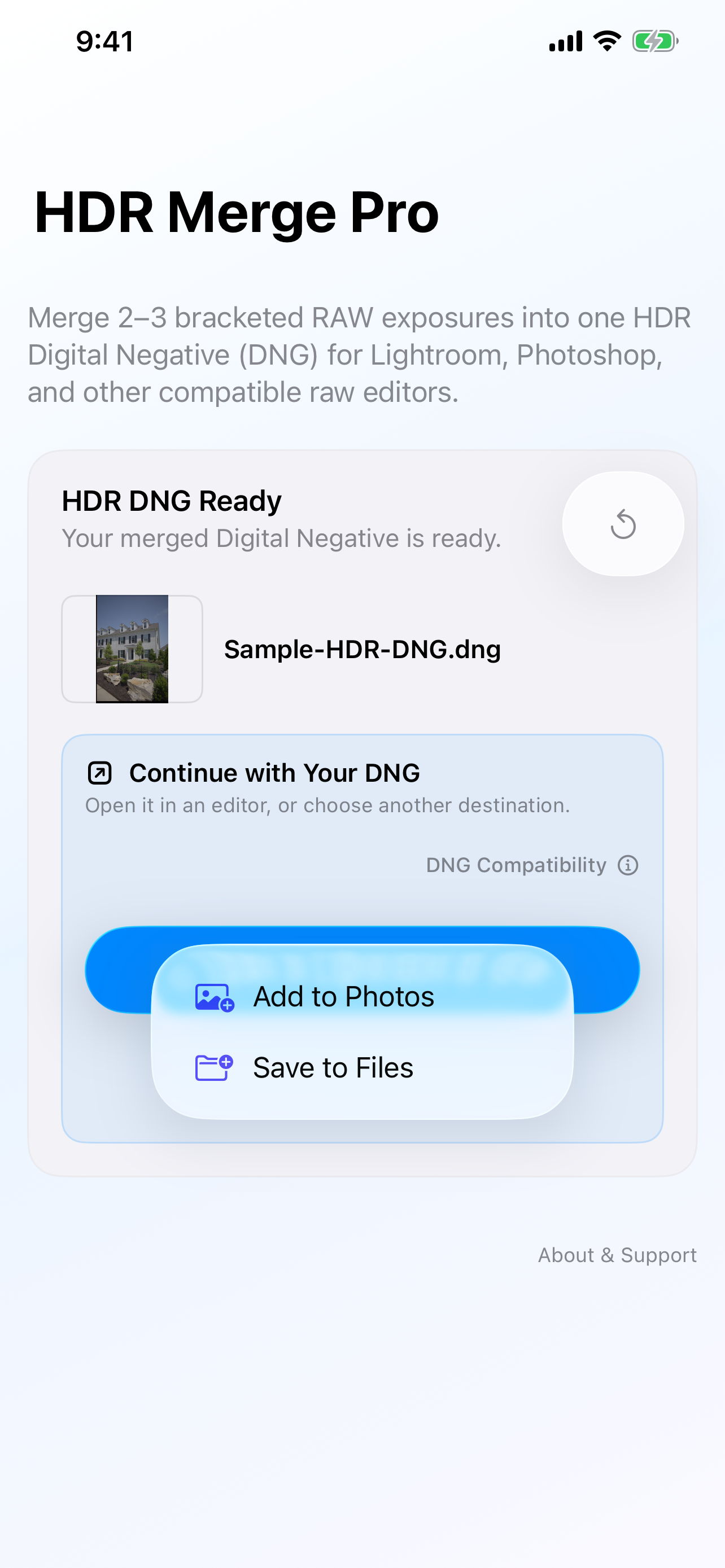 HDR Merge Pro screenshot 5