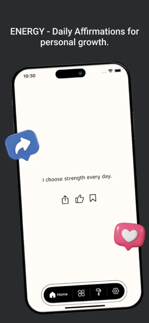 ENERGY - Daily Affirmations screenshot 1