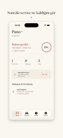 Araç Bakım: Oto Servis Takip screenshot