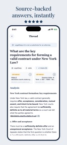 LegalDeep AI Legal Assistant screenshot