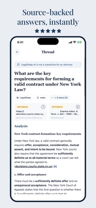 LegalDeep AI Legal Assistant screenshot 2