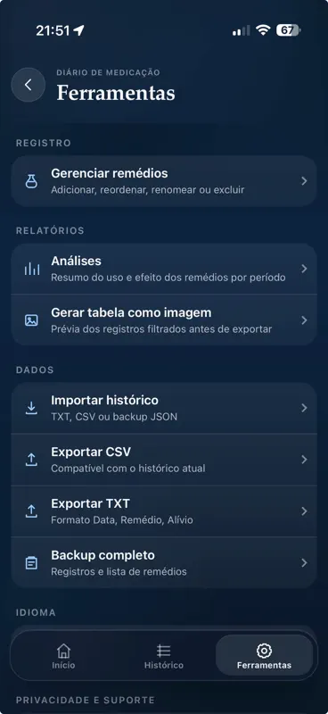 Diário de Medicação screenshot 3 of 5