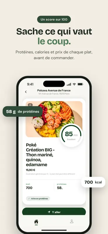 CleanMenu : Eat Healthy Paris screenshot 2 of 5