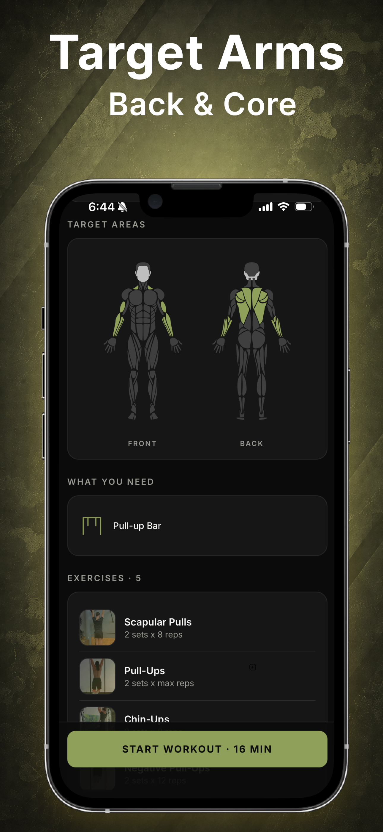 Military Calisthenics Men screenshot 8