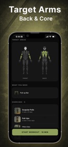 Military Calisthenics Men screenshot