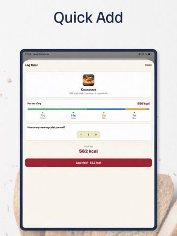 Calorie Counter - Easy & Fast ipad screenshot 4