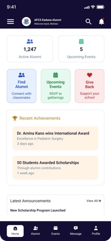 AFSS Kaduna Alumni screenshot