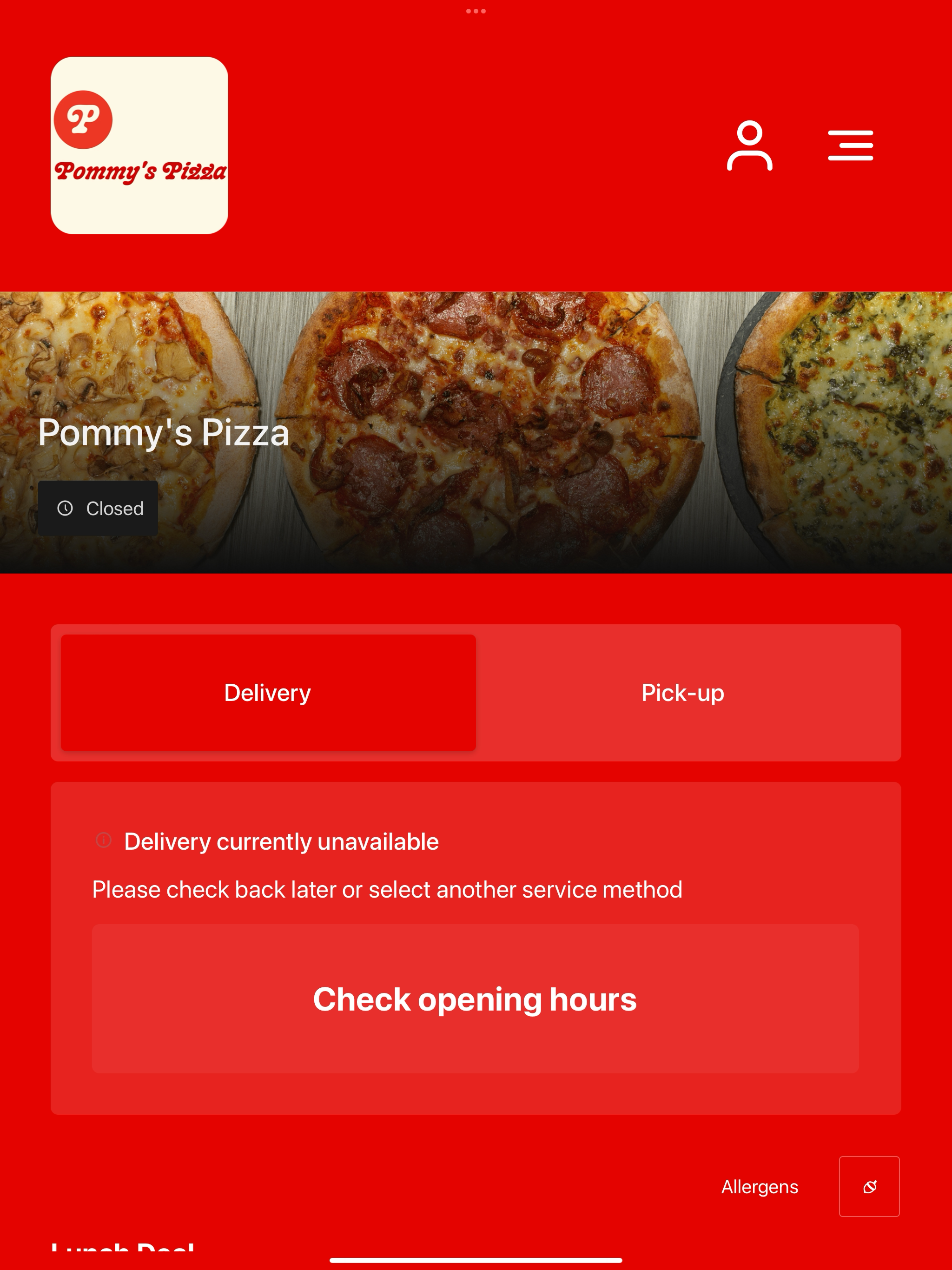 Pommy's Pizza