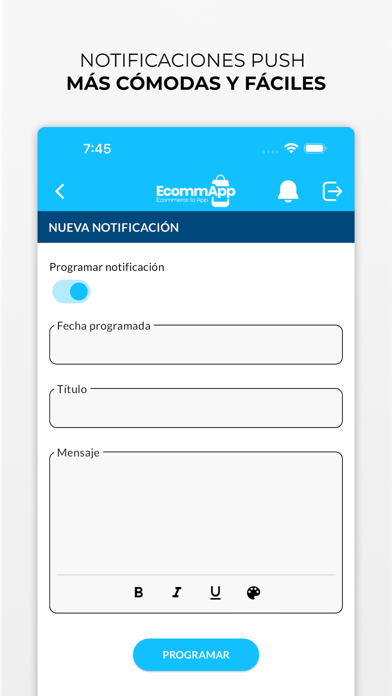 Screenshot #3 pour EcommApp
