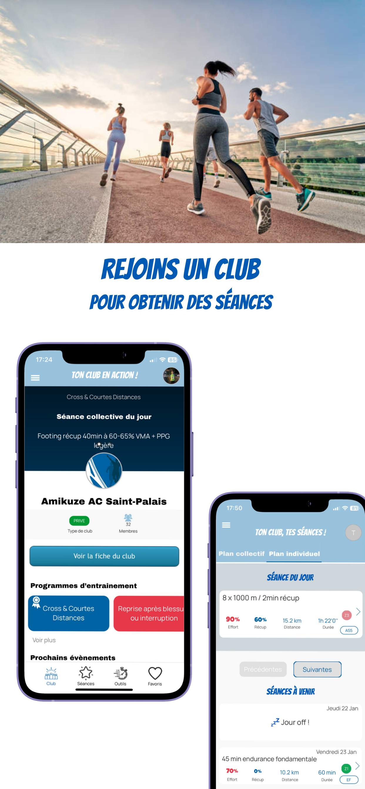 VO2Run – L’app des clubs run