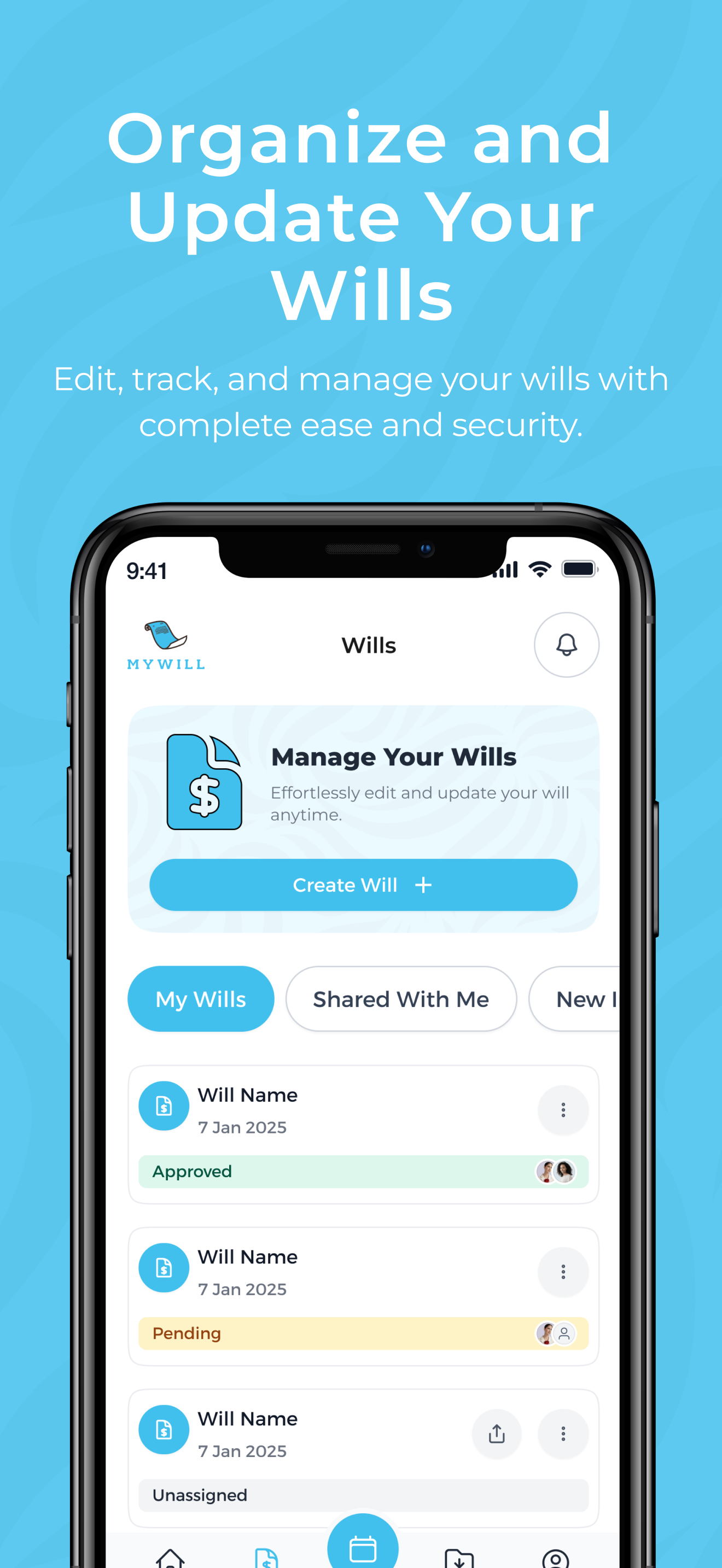 MyWill - Digital Legacy screenshot 3