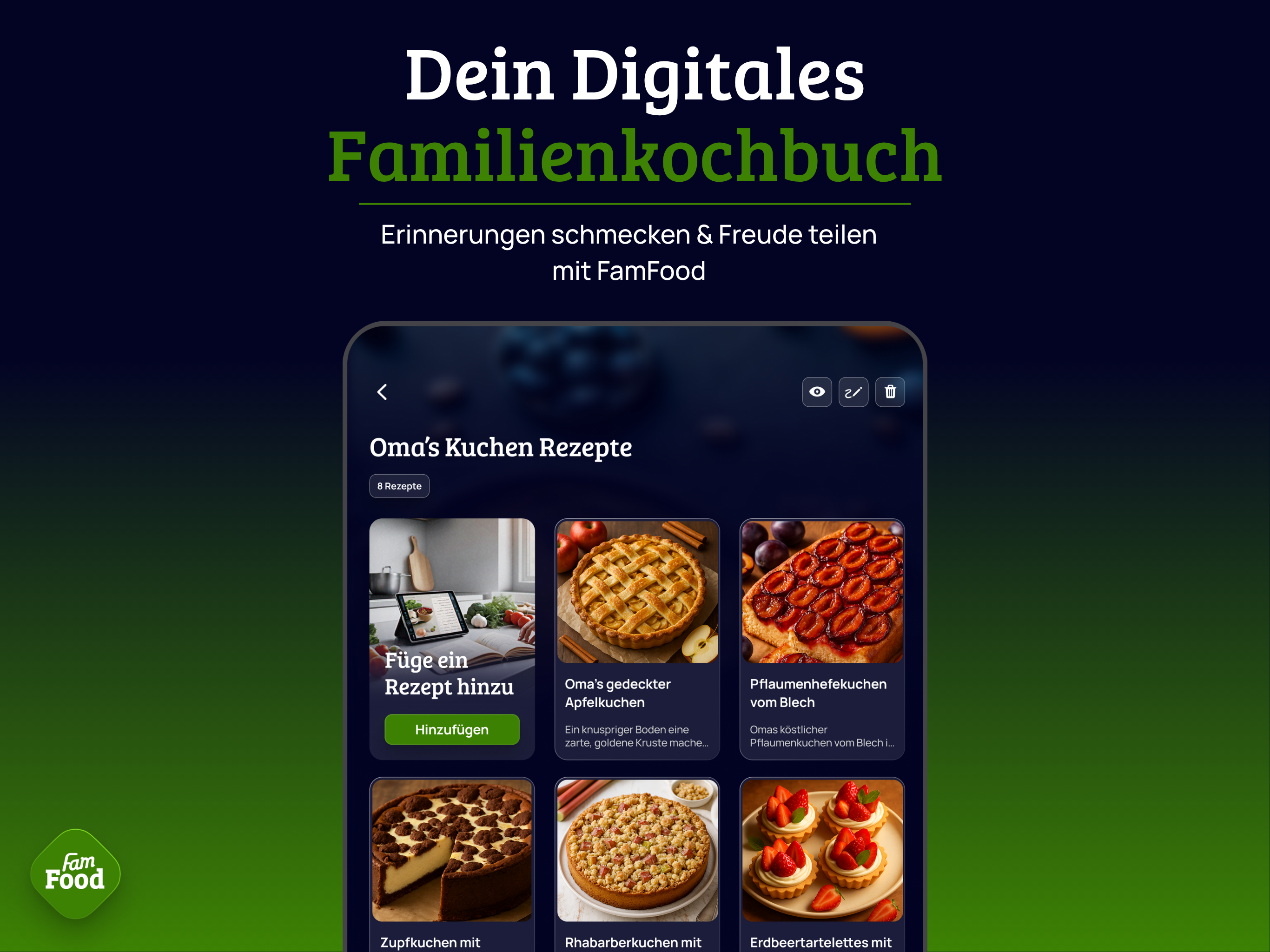 FamFood: dein Familienkochbuch