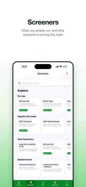 iSaham - Stock Screener screenshot 3