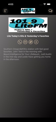 Lite 102 iPhone screenshot