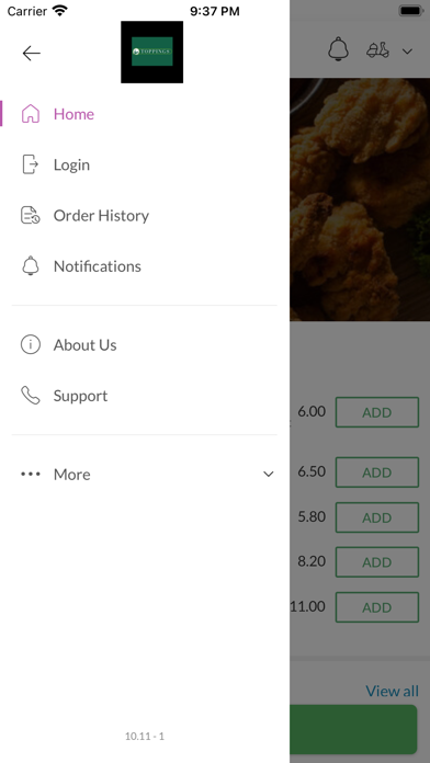 Toppings Takeaway Accrington Screenshot