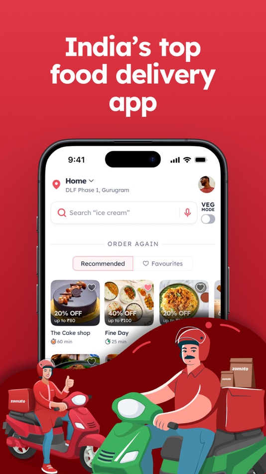 #1. Zomato: Food Delivery & Dining (iOS) 作者: Zomato Media Pvt. Ltd.
