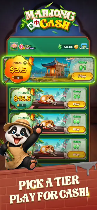 Mahjong Cash screenshot 1