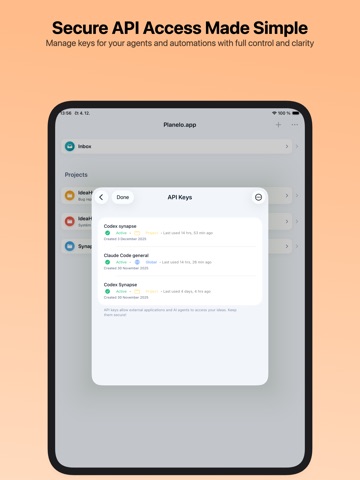 Planelo: Idea Projects Screenshot 7