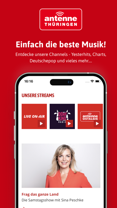 Screenshot #1 pour ANTENNE THÜRINGEN