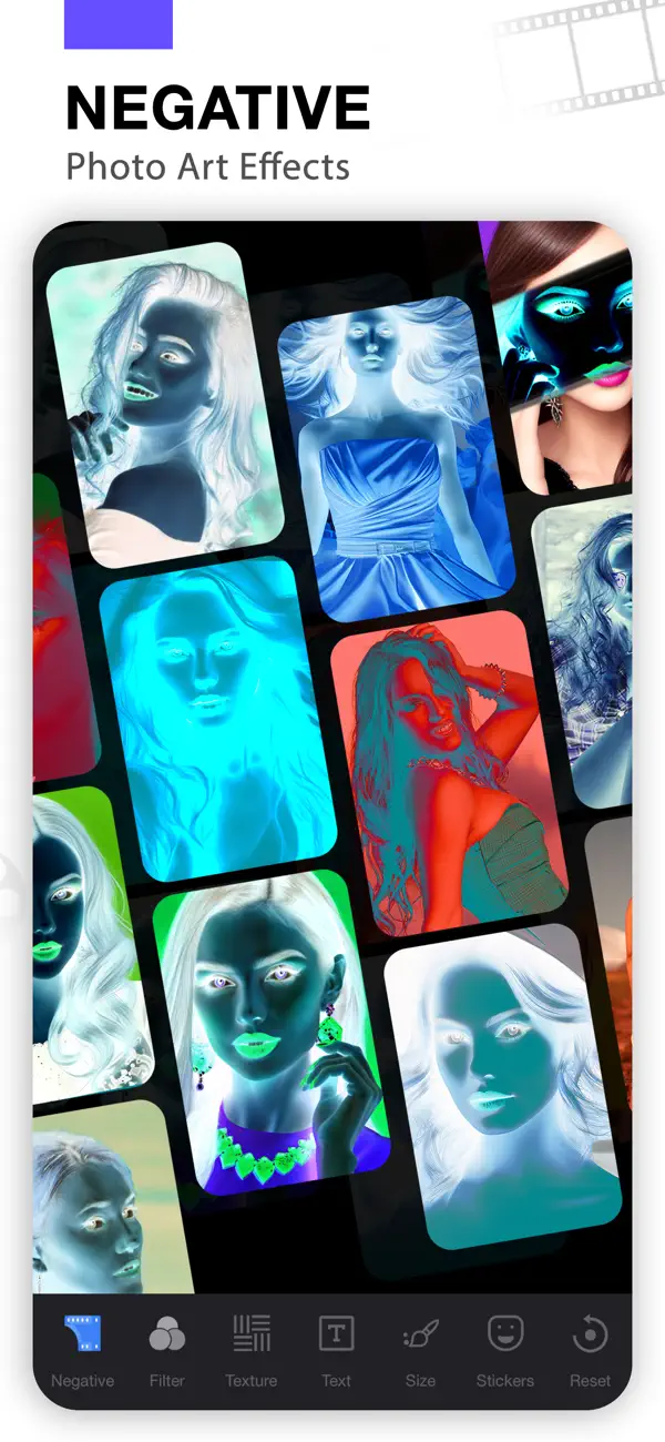 Screenshot #1 pour Negative Photo Effects
