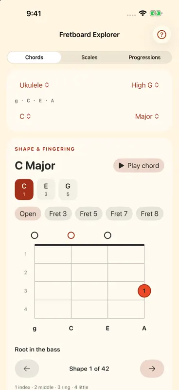 Fretboard Explorer screenshot 8 of 10