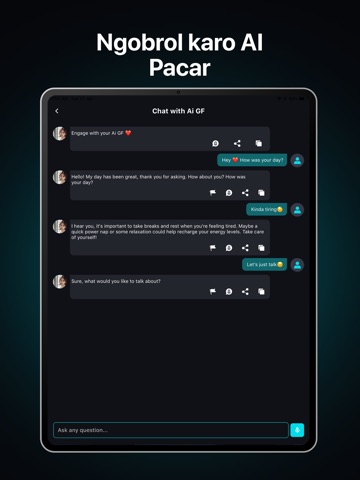 スマートチャットボット＆AIアシスタント iPad screenshot 7