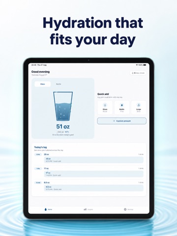 Oasis - Drink Water iPad screenshot