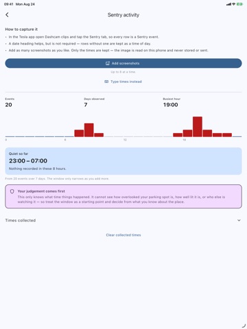 Sentry Saver iPad screenshot