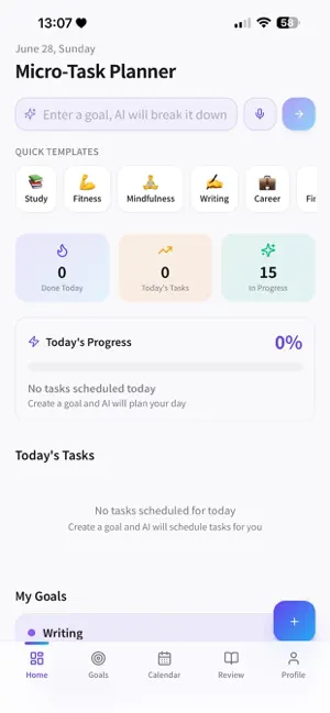 MicroTaskify screenshot 1