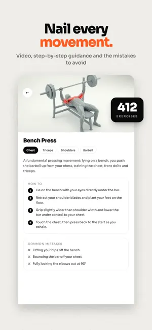 Tenax - Easy Workout screenshot 1