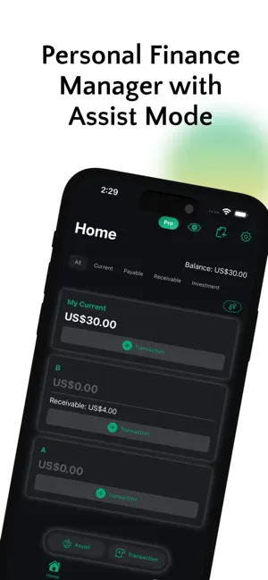 MoneyCanva: Easy Money Manager screenshot 1