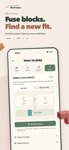 Mini Moves: Block Fusion screenshot 3