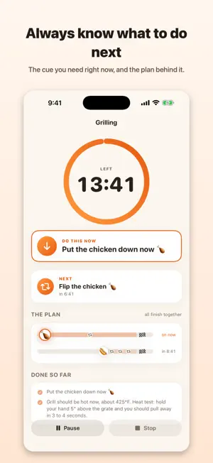 GrillMaster: BBQ Grill Timer screenshot 2