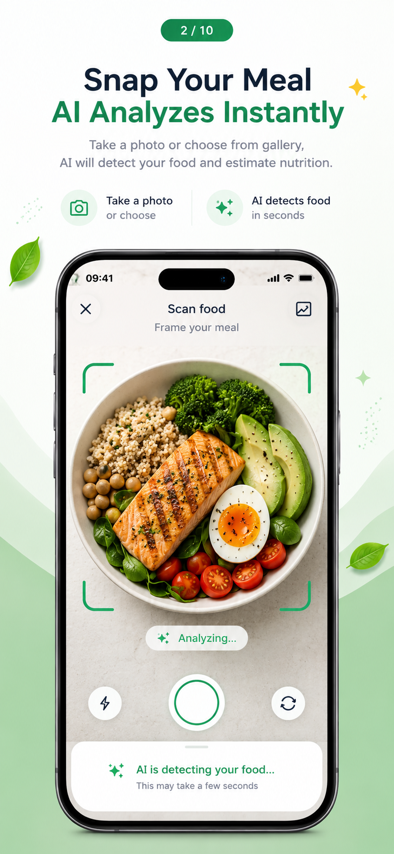 Kindee AI Food Tracker screenshot 2