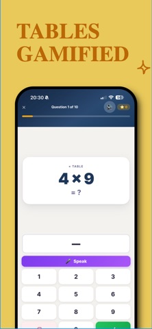 MULTICHA – Times Tables Math Screenshot 4 of 5