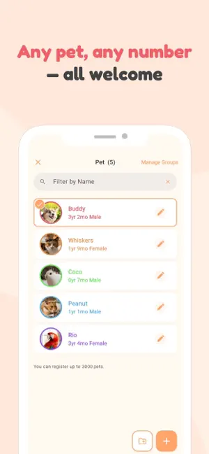 Dog and cat care - PetnotePlus screenshot 4