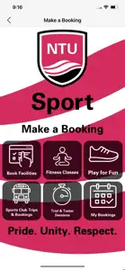 NTU Sport screenshot #2 for iPhone