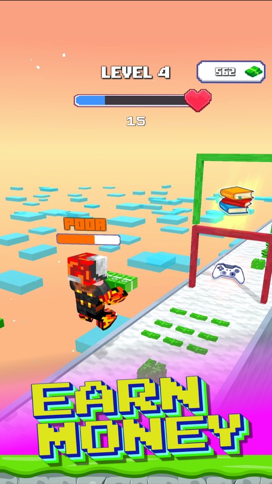 #3. Craft Runner - Money Run 3D (iOS) Podle: Tuan Anh Le