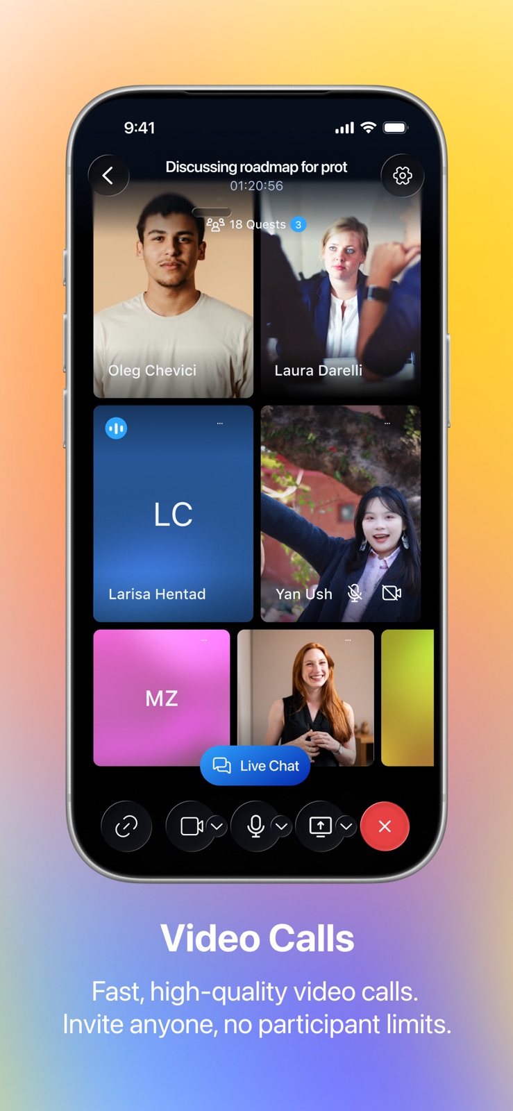 Protocall: Chats & Video Calls iphone screenshot 4