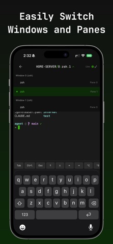 Pocketmux: Remote tmux access Screenshot 2 of 9