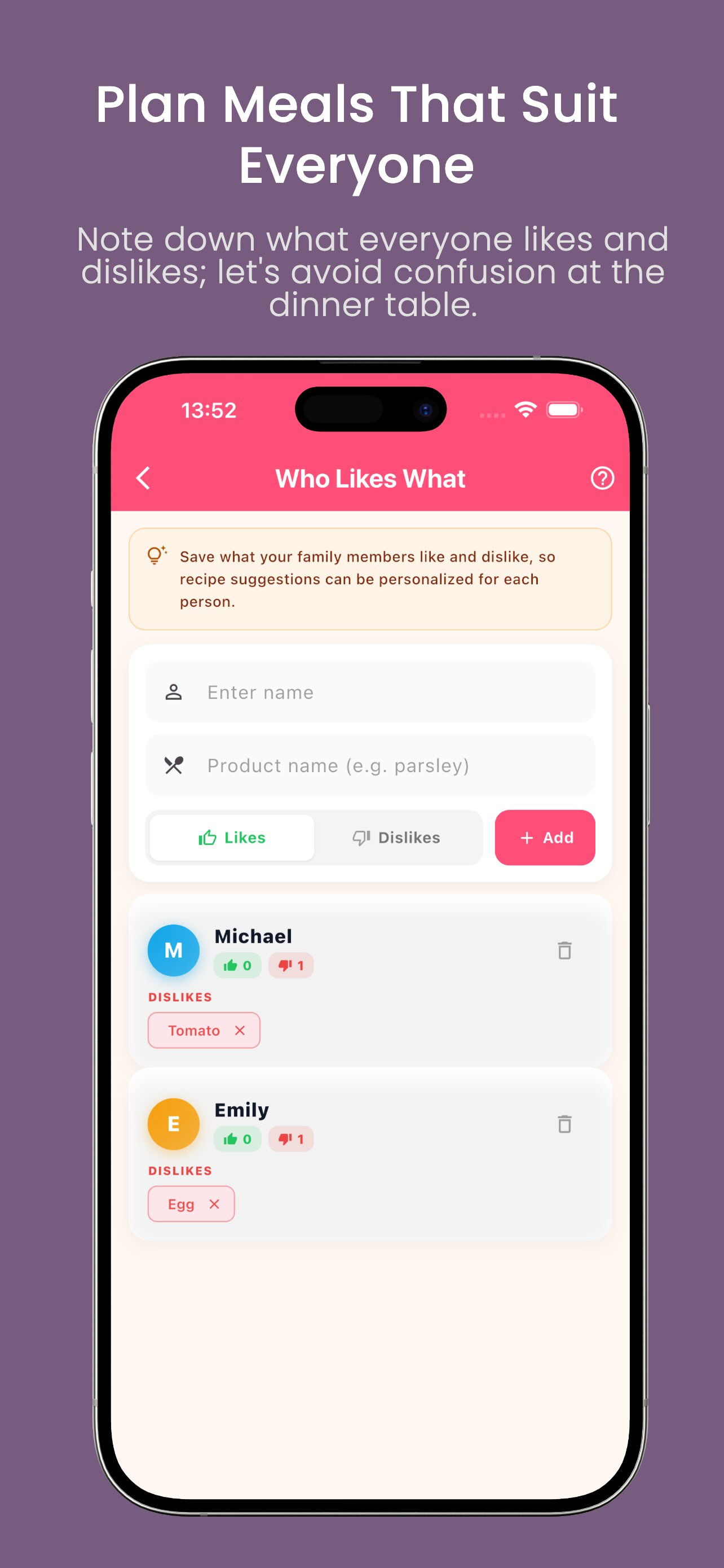 AI Recipe Planner ChefGPT screenshot 3