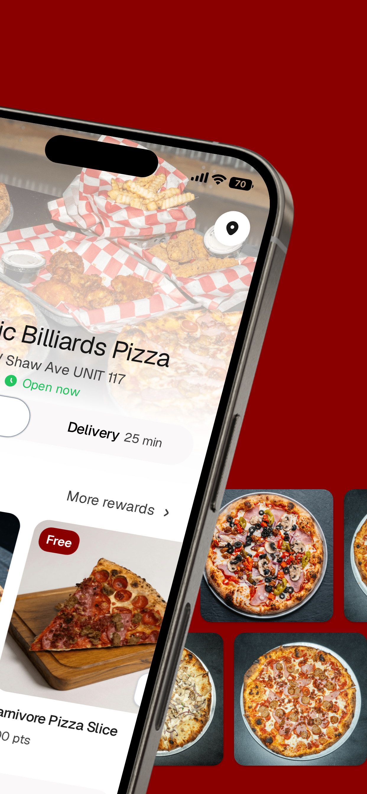 Classic Billiards Pizza screenshot 2