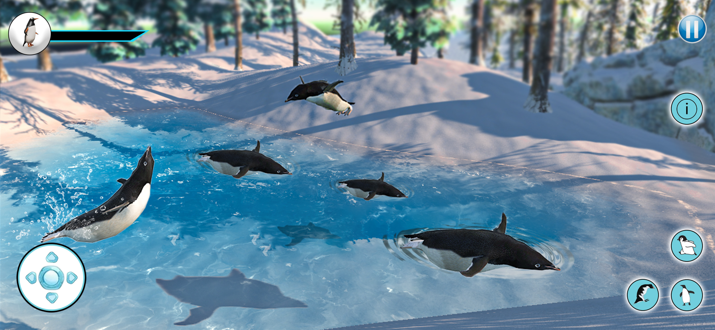 Penguin Family Life Simulator