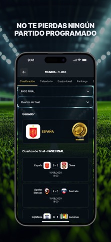 MyGol - Competiciones Fútbol screenshot