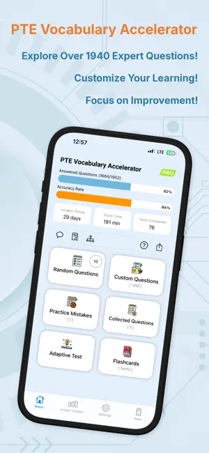 PTE Vocabulary Accelerator screenshot 1