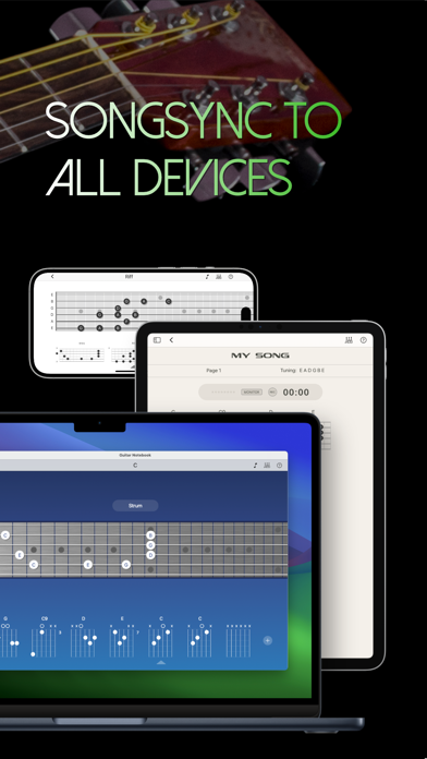 Guitar Notebook Screenshot
