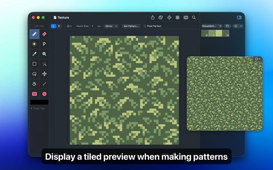 #5. Pixen (macOS) Bởi: Furnace Creek Software LLC