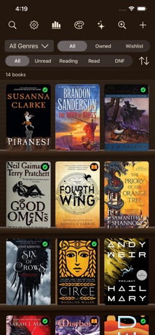 My Book Hoard Screenshot 8 of 10